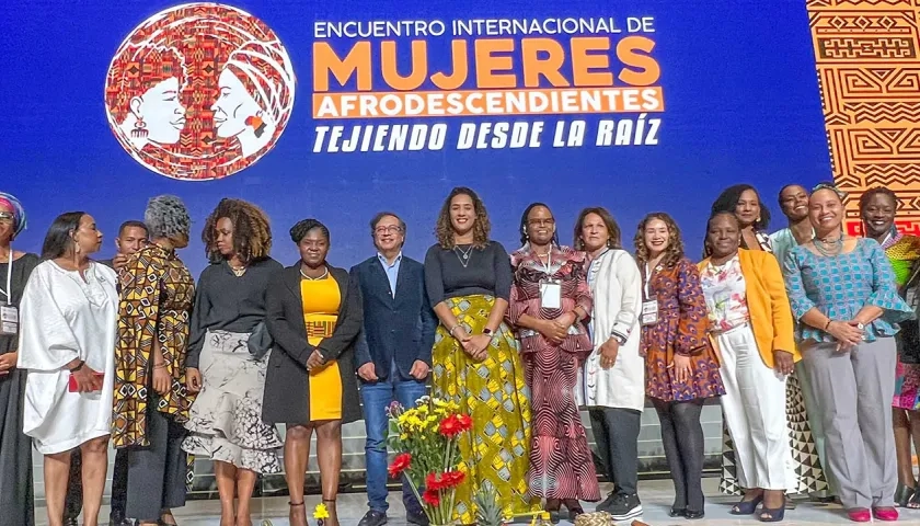 Imagen del Encuentro Internacional de Mujeres Afrodescendientes ‘Tejiendo desde la Raíz'.