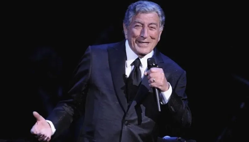 El cantante Tony Bennett.