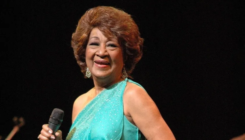 Canelita Medina, venezolana figura de la música del Caribe.