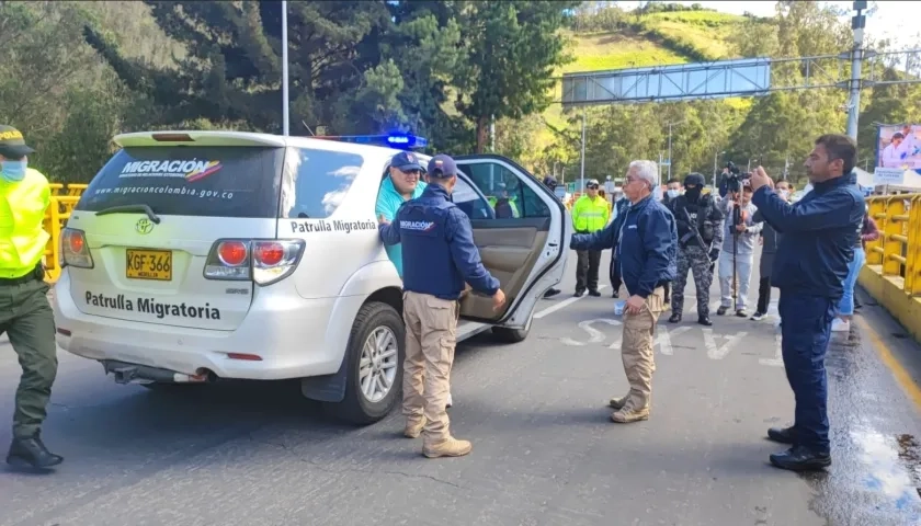 El ecuatoriano fue expulsado del país por Migración Colombia. 