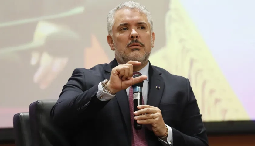 Iván Duque, expresidente de Colombia.