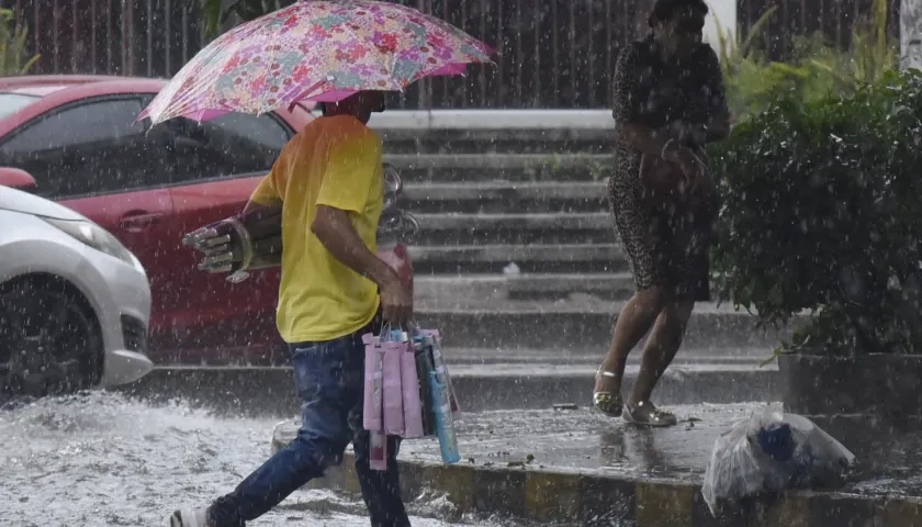 Lluvias en la Zona Caribe.