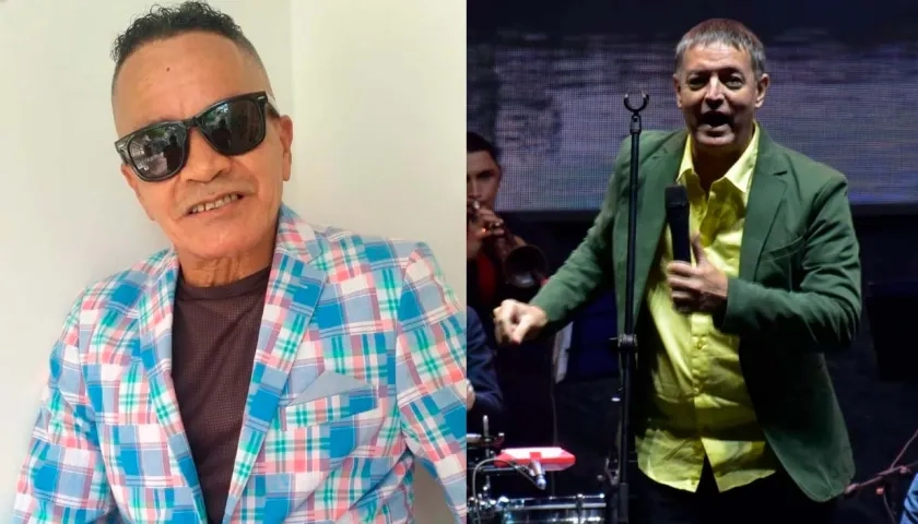 Michi Boogaloo y Charlie Gómez, dos grandes de la salsa.