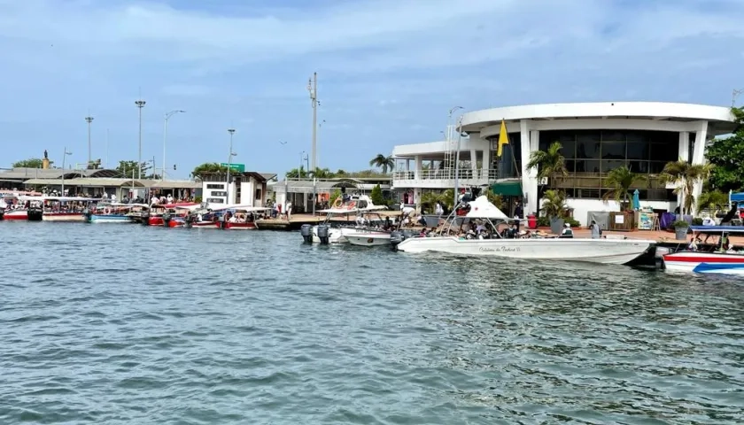 Muelle La Bodeguita de Cartagena.