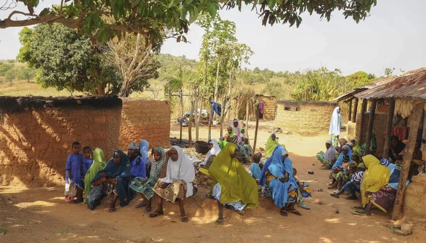 Víctimas de violencia en Nigeria.