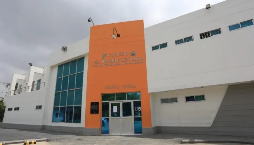 Camino del barrio El Bosque.