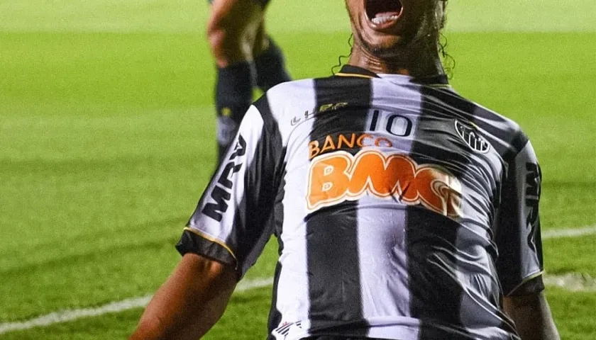 Ronaldinho Gaúcho jugó en Atlético Mineiro entre 2012 y 2014. 