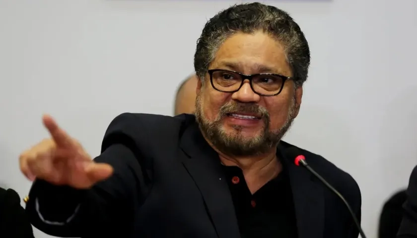 'Iván Márquez', cabecilla de la 'Segunda Marquetalia', disidencia de las FARC.