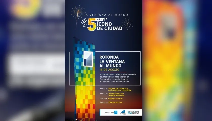 Celebración del aniversario de la 'Ventana al Mundo'.