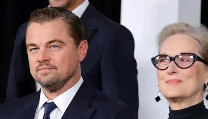 Leonardo DiCaprio y Meryl Streep.