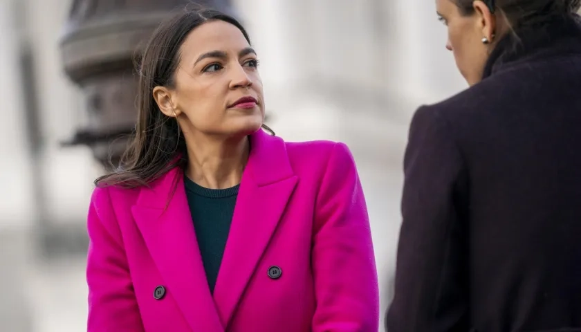 La representante demócrata Alexandria Ocasio-Cortez, en una fotografía de archivo. 