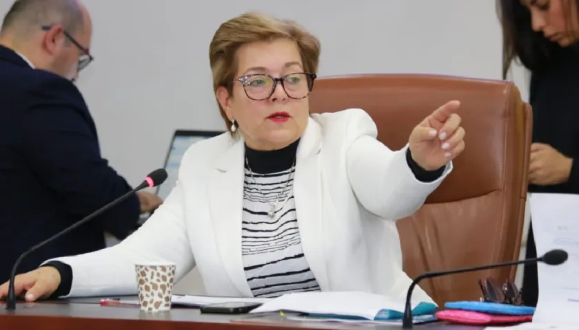 Gloria Inés Ramírez, Ministra de Trabajo.