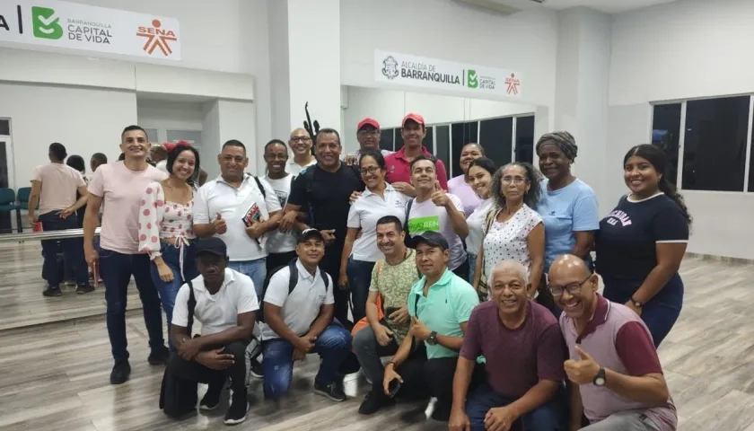 Hacedores del Carnaval de Barranquilla. 