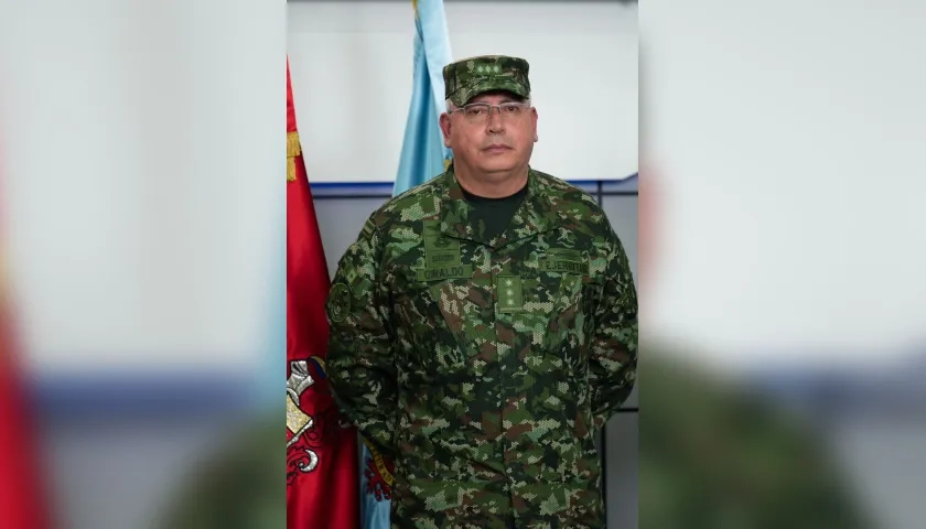 General Helder Giraldo, Comandante de las Fuerzas Militares.