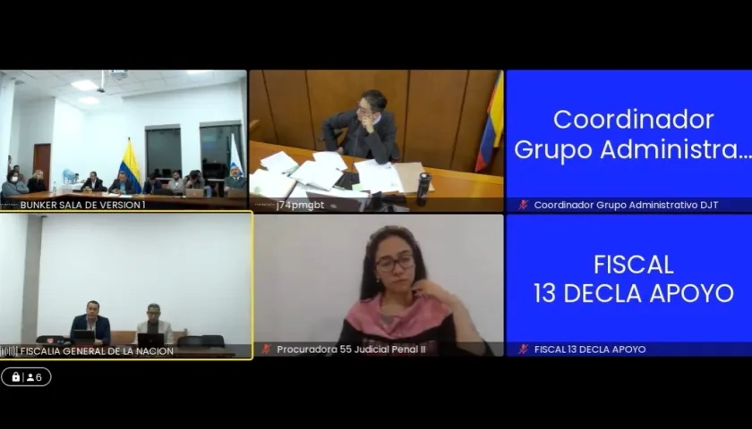 Audiencia de Nicolás Petro y Dayasuri Vásquez