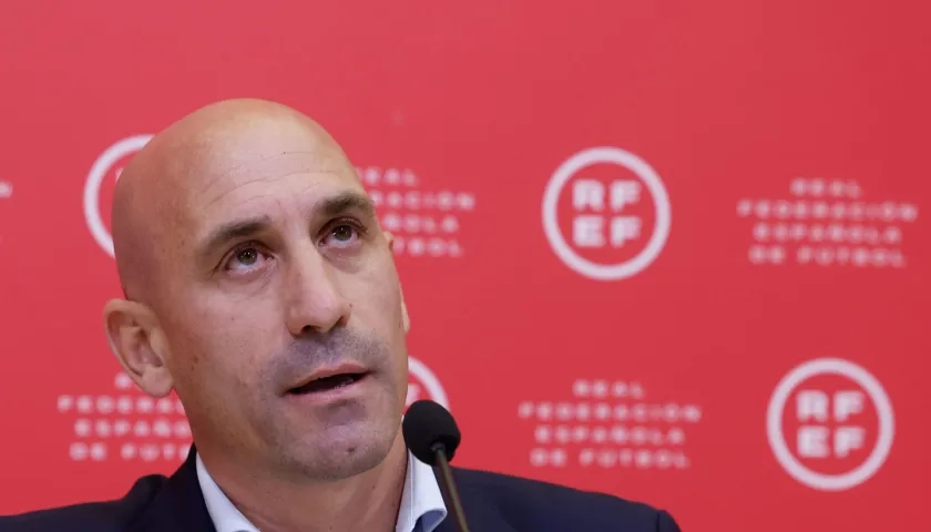 Luis Rubiales, presidente de la Federación Española de Fútbol