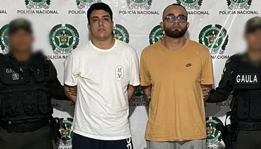 Cristian José González y Andrés Felipe Jiménez Cruz.
