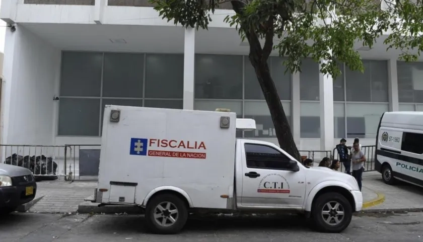 El hombre fue llevado a la URI de la Fiscalía de Barranquilla.