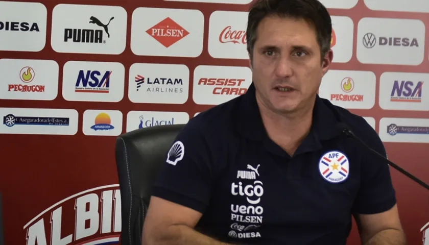 El entrenador argentino Guillermo Barros Schelotto.