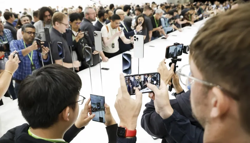 Lanzamiento de Apple en California.