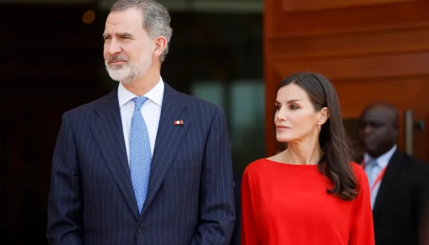 Los reyes de España, Felipe VI y Letizia, en una imagen de archivo