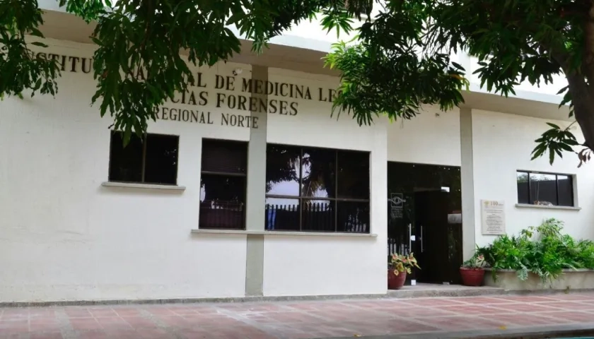 Instalaciones de Medicina Legal.