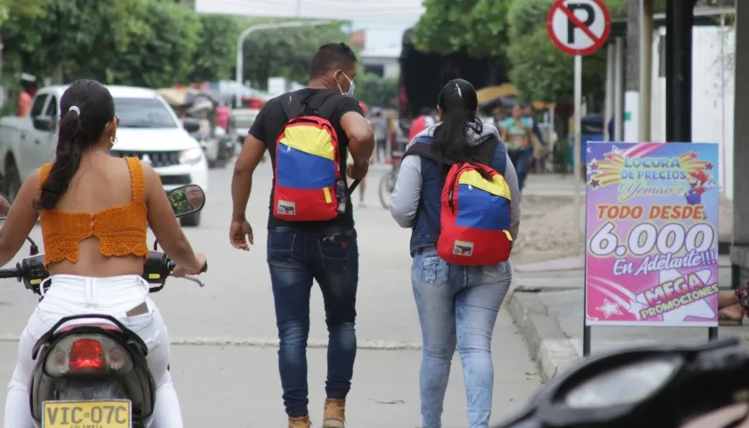 Migrantes venezolanos