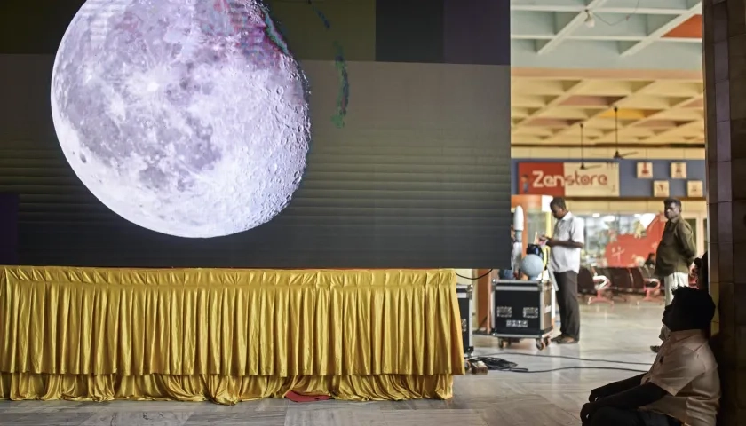 Transmisión en vivo de la misión Chandrayaan-3.