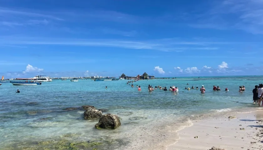 Playas en la Isla de San Andrés