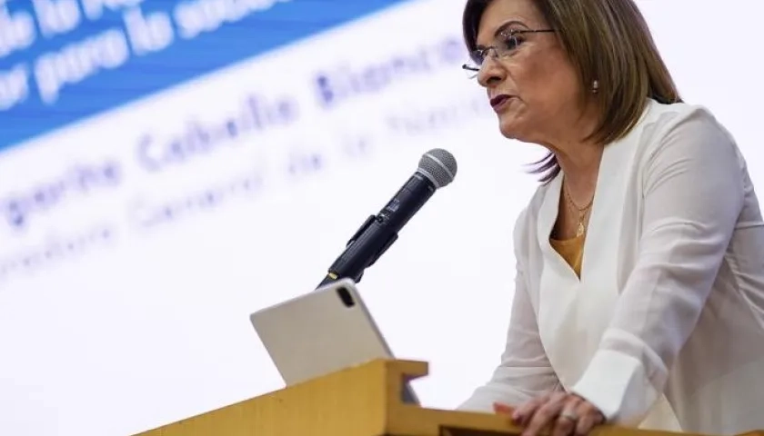 Margarita Cabello, Procuradora General de la Nación.