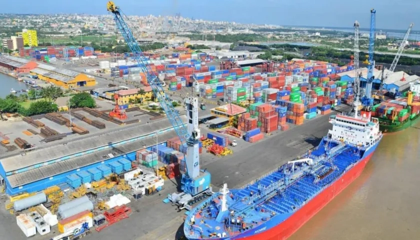 Puerto de Barranquilla.