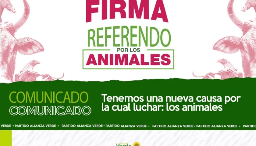 Referendo por los animales.