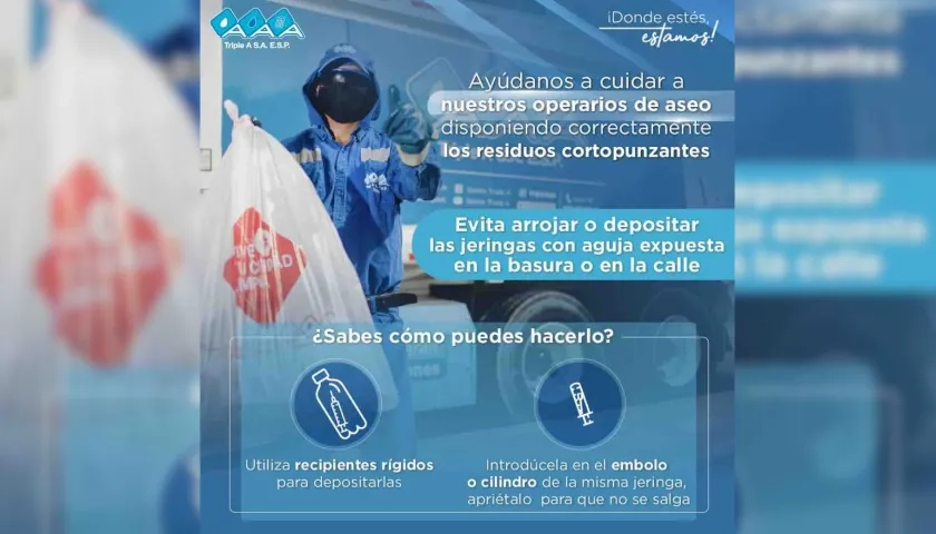 Campaña "Cuídate y cuídanos" de la Triple A.