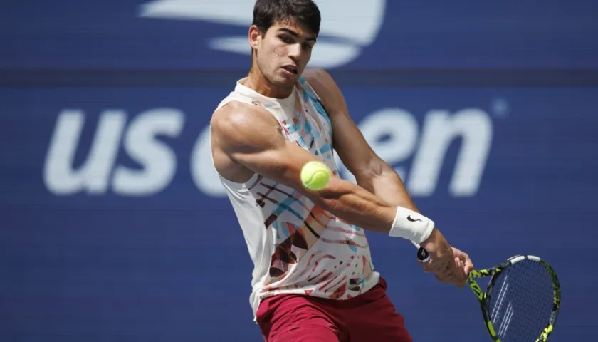 Carlos Alcaraz es número uno del mundo y actual campeón del US Open.