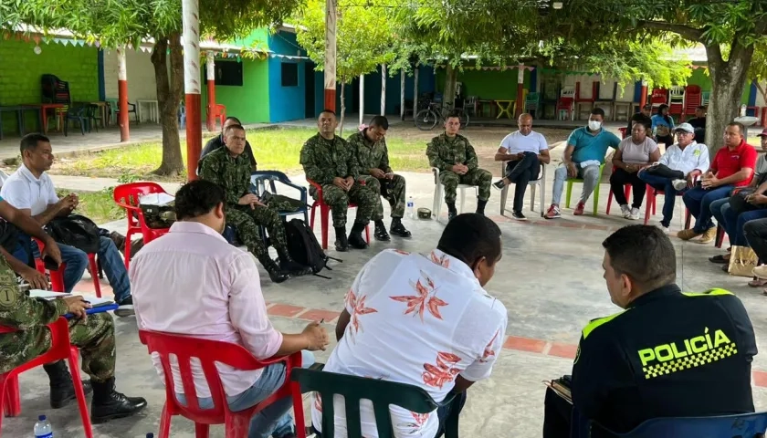 Consejo de seguridad en Chiriguaná, Cesar