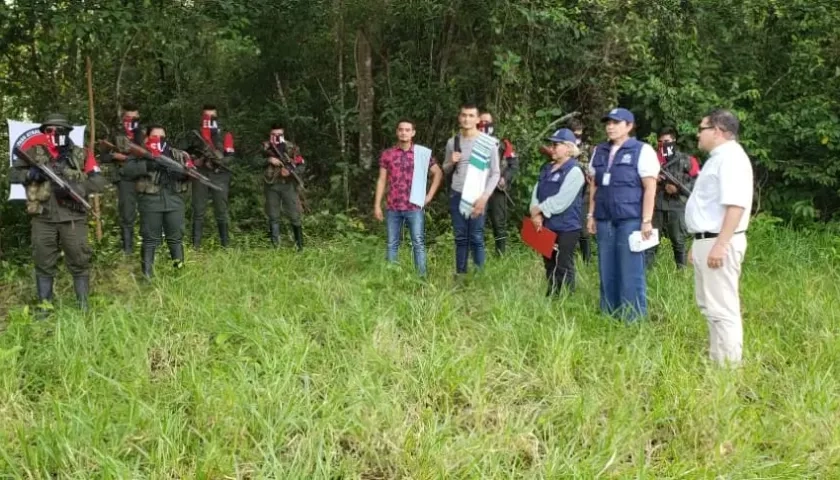 La misión humanitaria entregada a la Cruz Roja Internacional