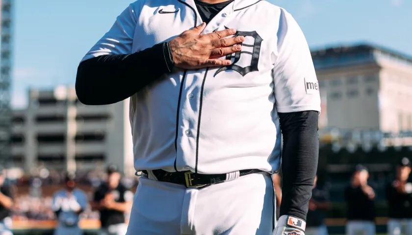 Miguel Cabrera tuvo una emotiva despedida con los Tigres de Detroit.