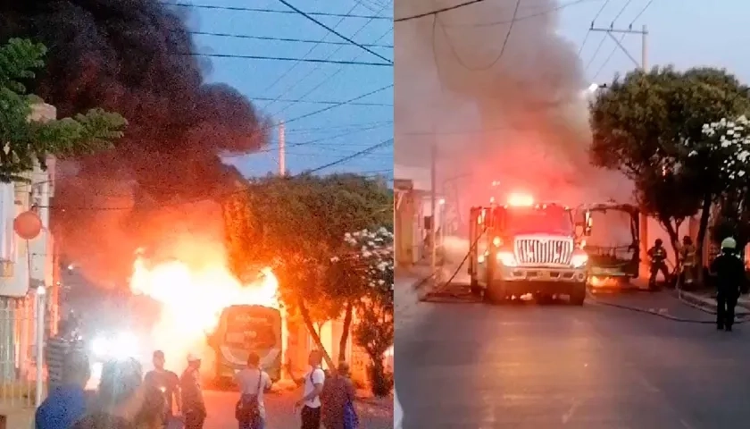 Incendio de bus de Lolaya