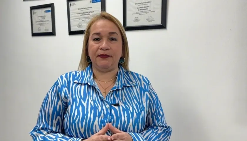 Ligia Oviedo, jefe oficina de Salud Pública.