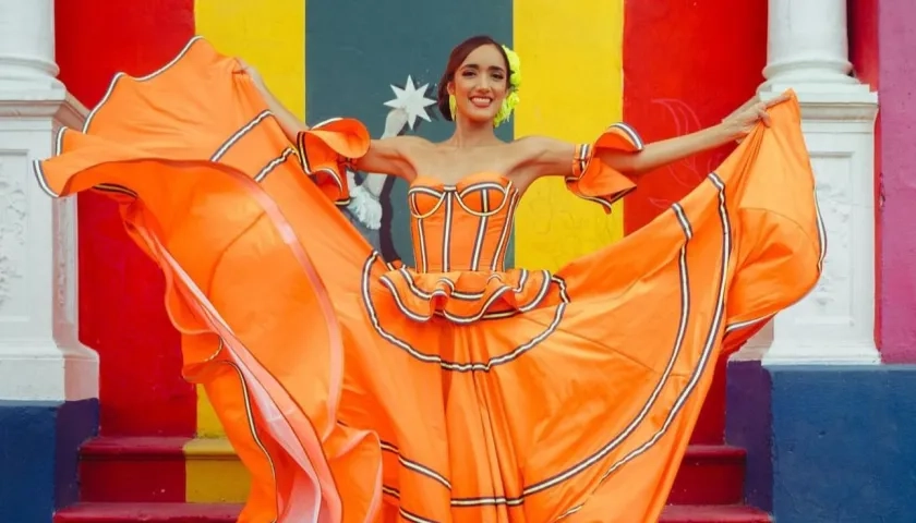 Melissa Cure Villa, Reina del Carnaval de Barranquilla 2024.