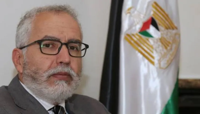 Raouf Almaki, embajador de Palestina en Colombia.