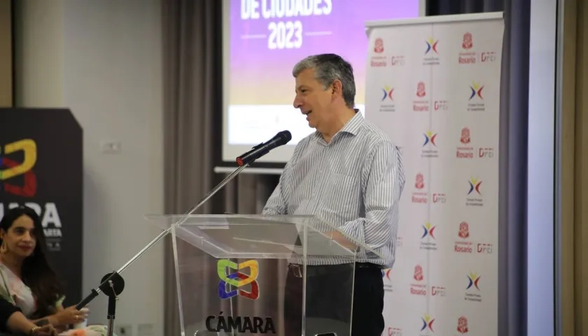 Alejandro Cheyne, rector de la Universidad del Rosario.