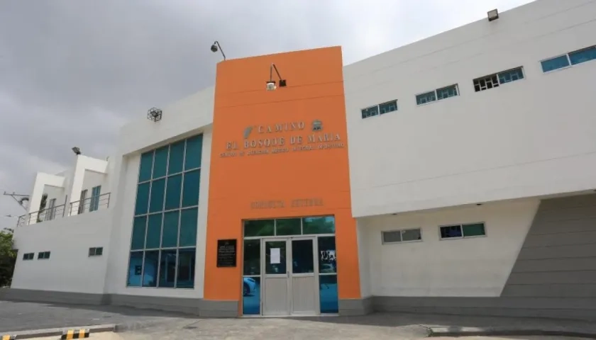 Camino del barrio El Bosque.