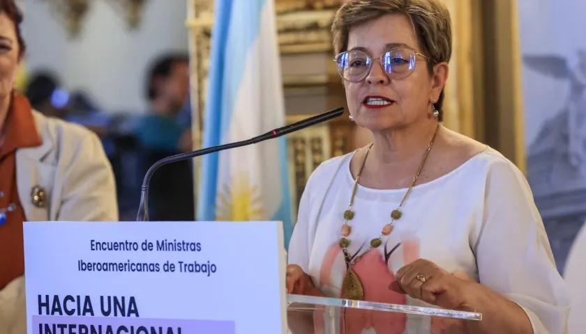 Ministra de Trabajo, Gloria Inés Ramírez.