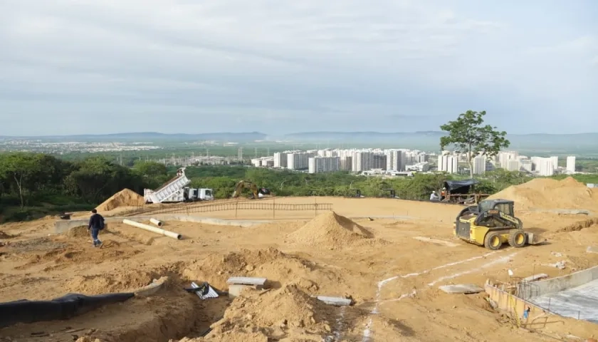 La pista de ciclomontañismo sería el primer escenario listo para los Panamericanos de 2027.