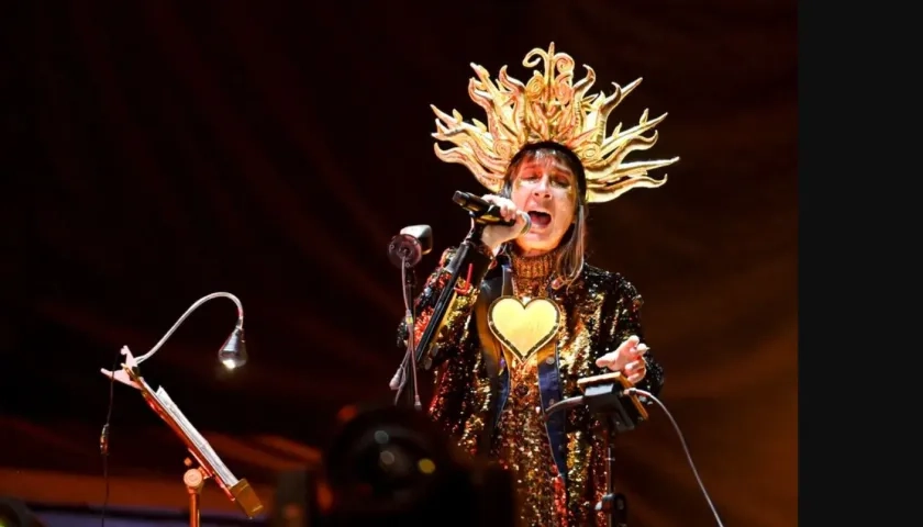 Andrea Echeverry, cantante de Aterciopelados.