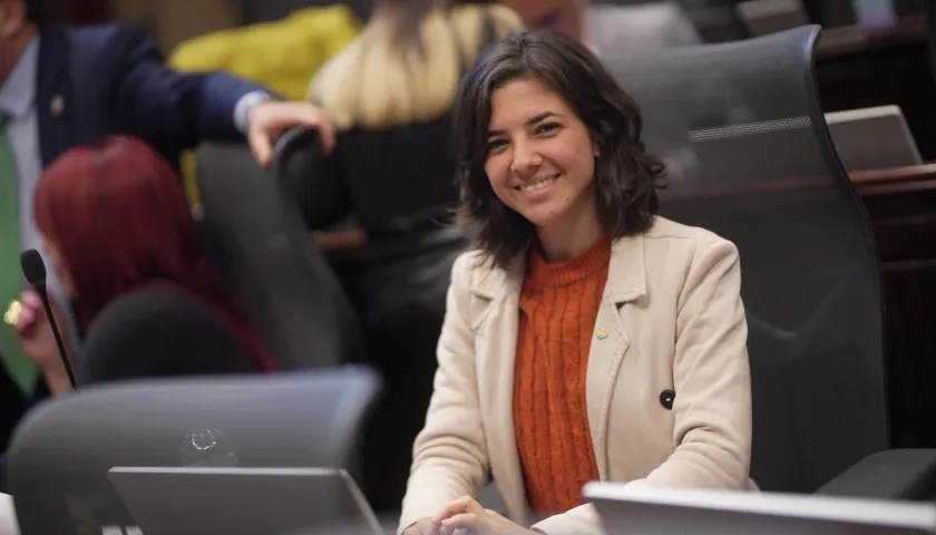 La representante a la Cámara, Susana Boreal.