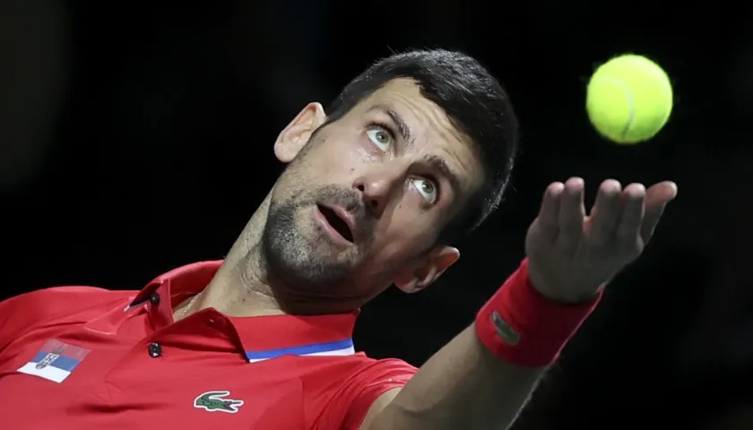 El serbio Novak Djokovic. 