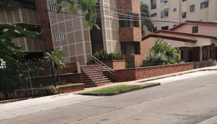 Edificio PortoAlegre, lugar donde ocurrió el hecho delictivo. 