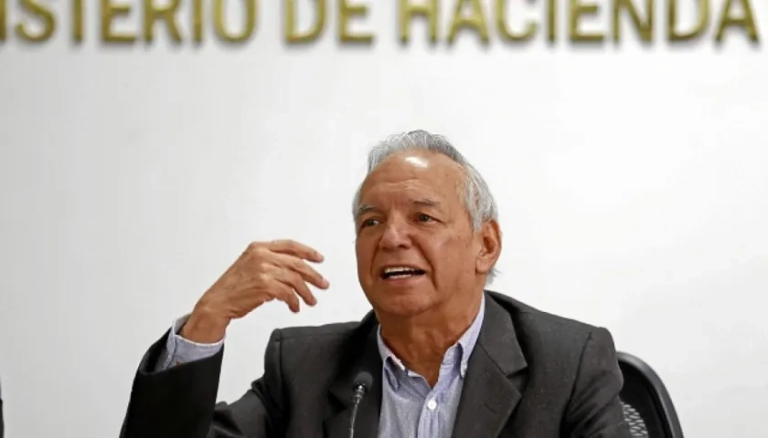 Ricardo Bonilla, ministro de Hacienda.